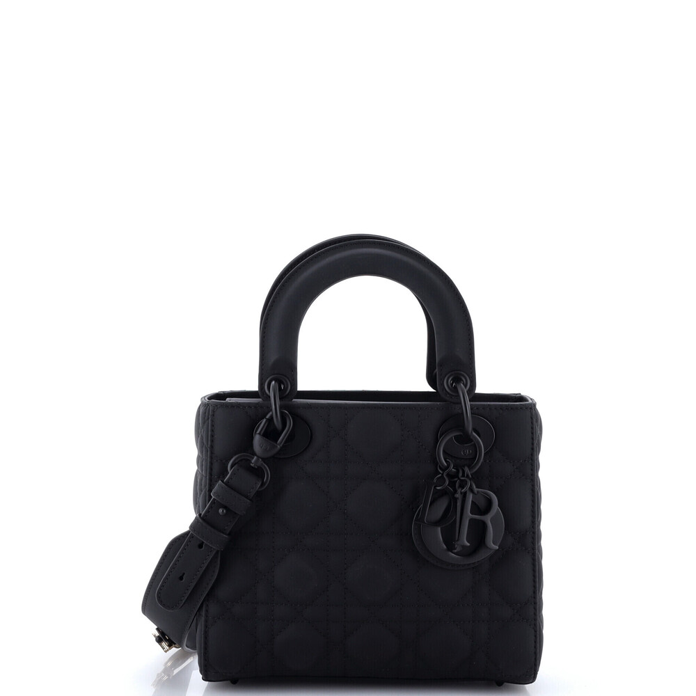 Christian Dior Ultra Matte My ABCDior Lady Dior Bag Cannage Quilt Calfskin